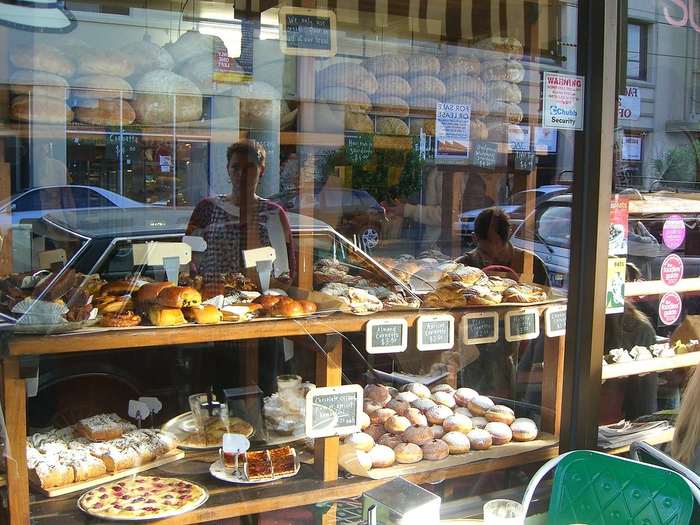 Pains artisanaux en boulangerie